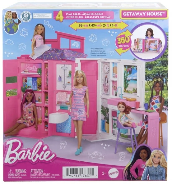 NEW Barbie Getaway House Playset