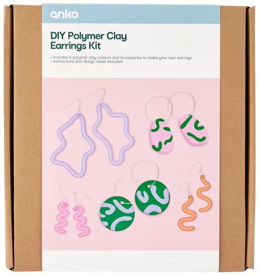 NEW DIY Polymer Clay Earrings Kit