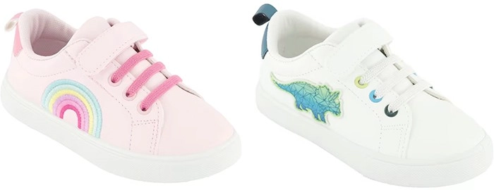 NEW Junior Casual Shoes - Rainbow/Dinosaur