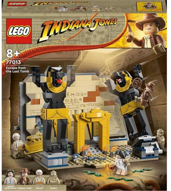 NEW LEGO Indiana Jones Escape from the Lost Tomb 77013