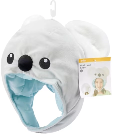 Plush Head Mask - Koala