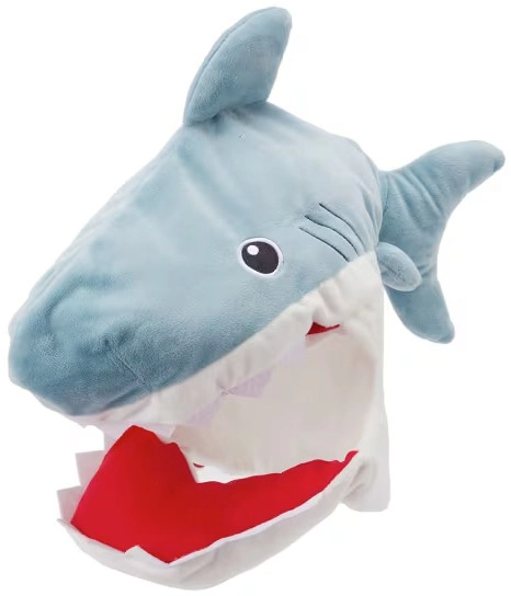 Plush Head Mask - Shark