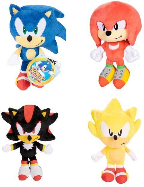 Sonic the Hedgehog Plush Toy - Assorted