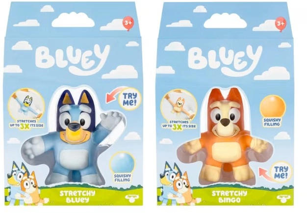 Stretchy Bluey or Stretchy Bingo - Assorted