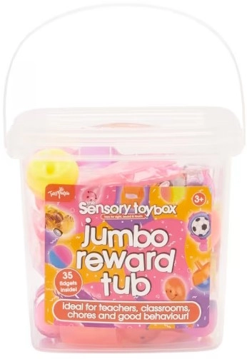 ToyMania The Sensory Toy Box Jumbo Reward Tub - Brights