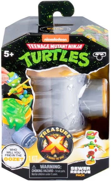 Treasure X Teenage Mutant Ninja Turtles Sewer Rescue Pack - Assorted