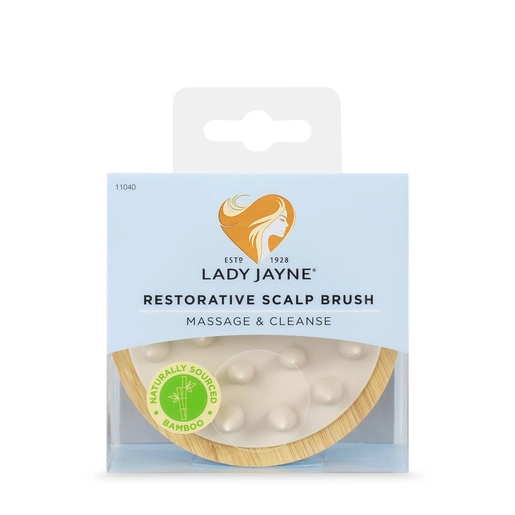 Lady Jayne Restorative Scalp Brush, Silicon Bristles 1ea