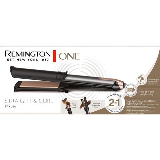 Remington Straightener & Curl Styler 1ea