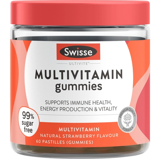 Swisse Ultivite Multivitamin Gummies 60 pastilles