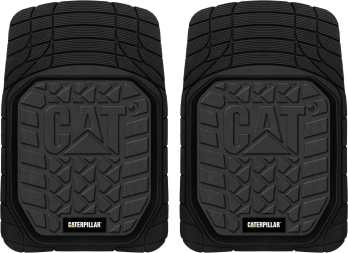 Caterpillar Rubber Floor Mats Black