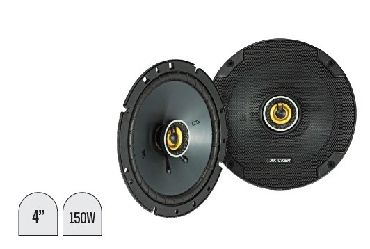 Kicker 4” CS Series 2 Way Coaxial Speakers