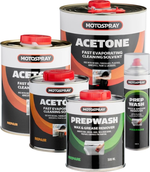 Motospray Cleaning Solvents