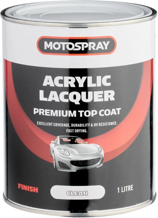 Motospray Clearcoat Finish