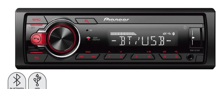 Pioneer 200W Bluetooth Digital Media Receiver