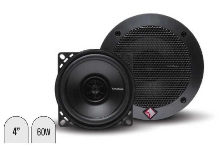 Rockford Fosgate 4” Prime Series 2 Way Coaxial Speakers