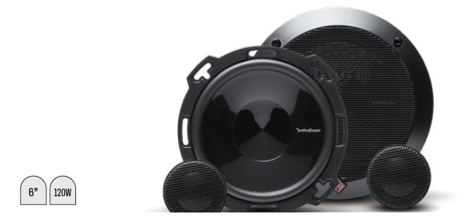 Rockford Fosgate 6” Punch Series 2 Way Component Speakers