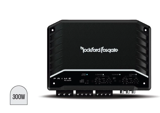 Rockford Fosgate Prime Series 4/2 Channel Class D Power Amplifier