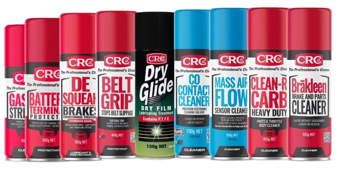 Selected CRC Aerosols