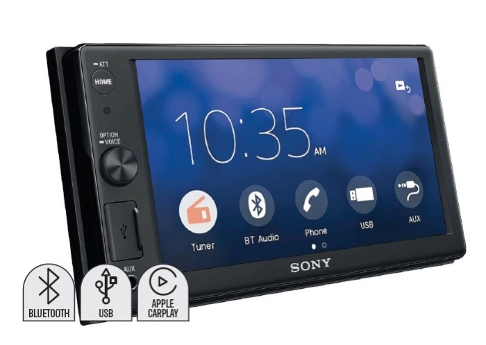 Sony 6.2” Receiver with Apple Carplay