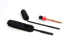 Streetwize 3 Piece Sheepskin Wheel Brush Set