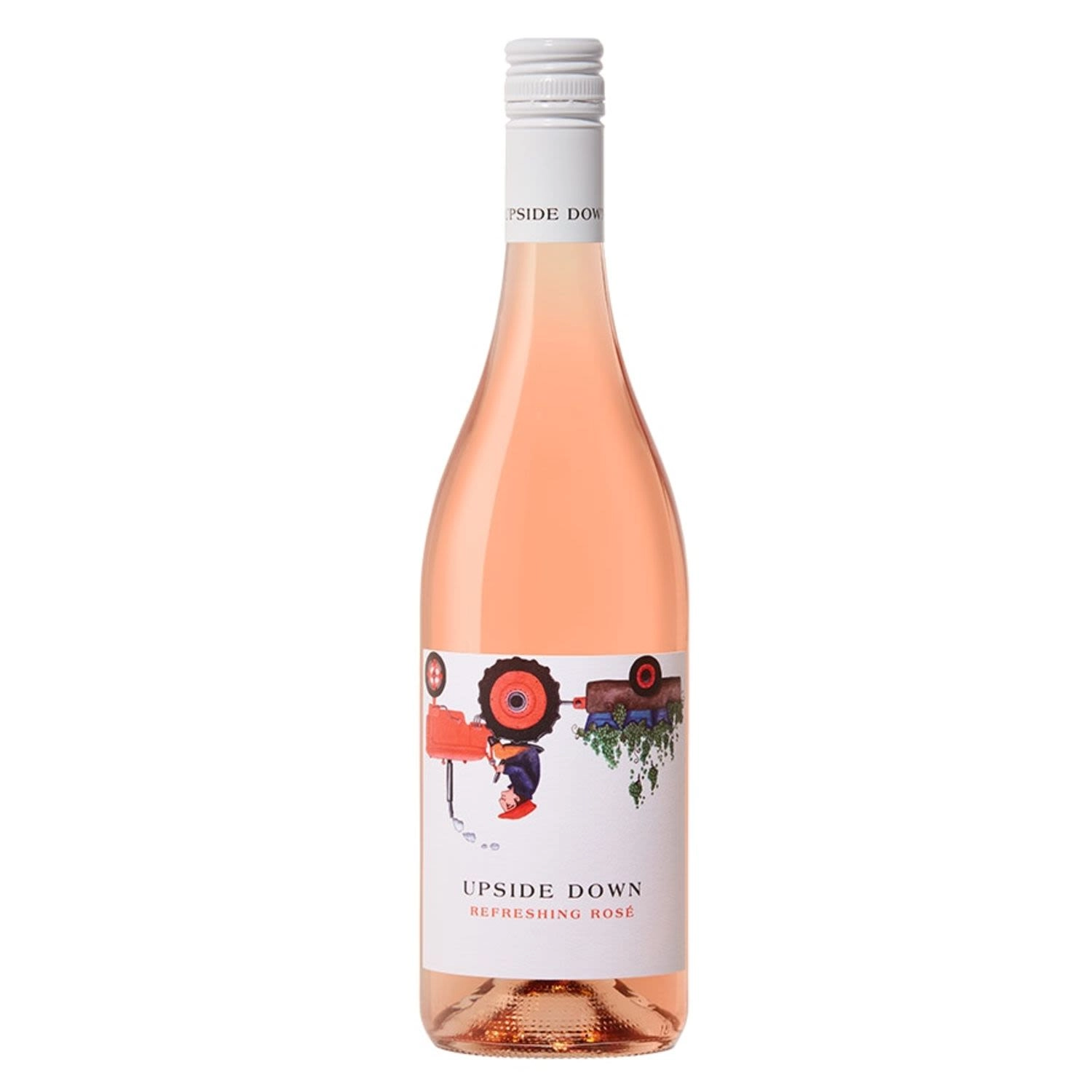 UPSIDE DOWN REFRESHING ROSE 750ML BOTTLE