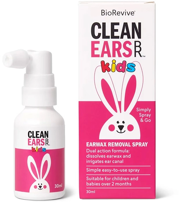 Bio Revive CleanEars Wax Removal Spray for Kids 30ml