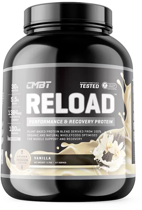 CMBT Nutrition Reload Protein Vanilla 2.7kg