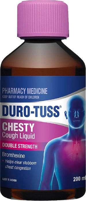 Durotuss Chesty Cough Liquid Double Strength 200ml