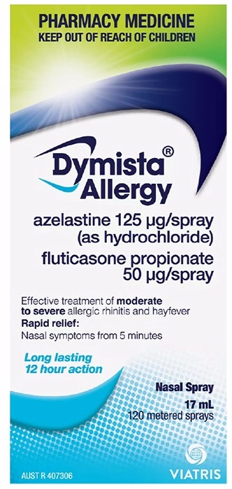 Dymista Allergy Nasal Spray 120 Metered Sprays