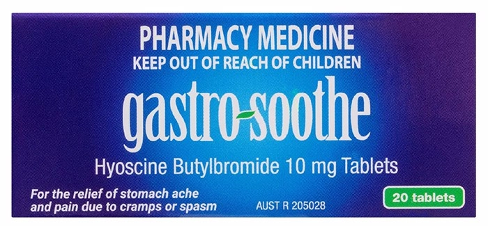 Gastro-Soothe Stomach Pain Relief 20 Tablets