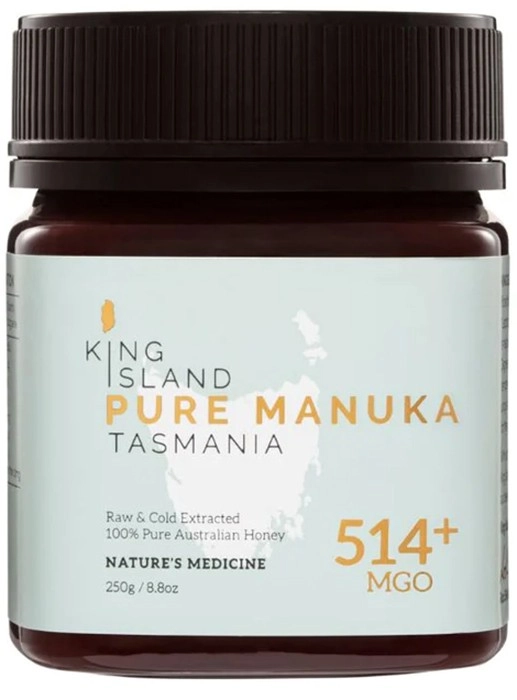 King Island Pure Manuka Honey Tasmania MGO 514+ 250g