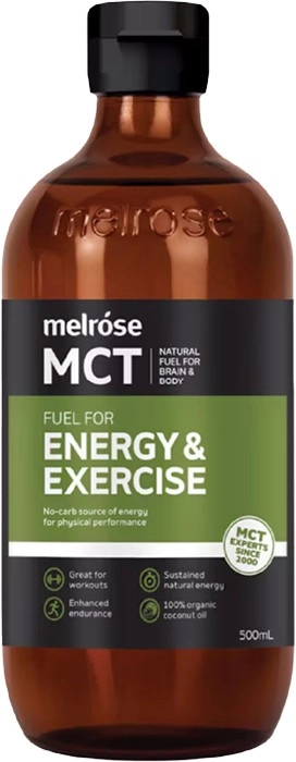 Melrose Mct Oil Energy & Exercise 500ml