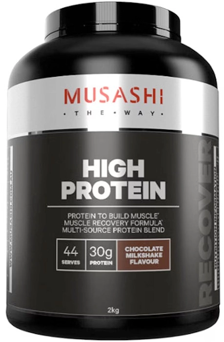 Musashi High Protein Powder Chocolate Milkshake 2kg