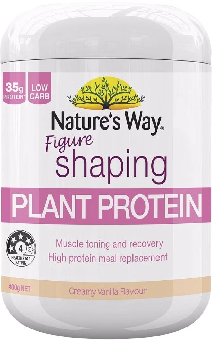 Natures Way Figure Shaping Protein Vanilla 400g