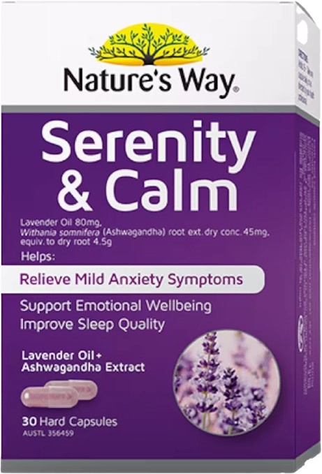 Natures Way Serenity & Calm 30 Capsules