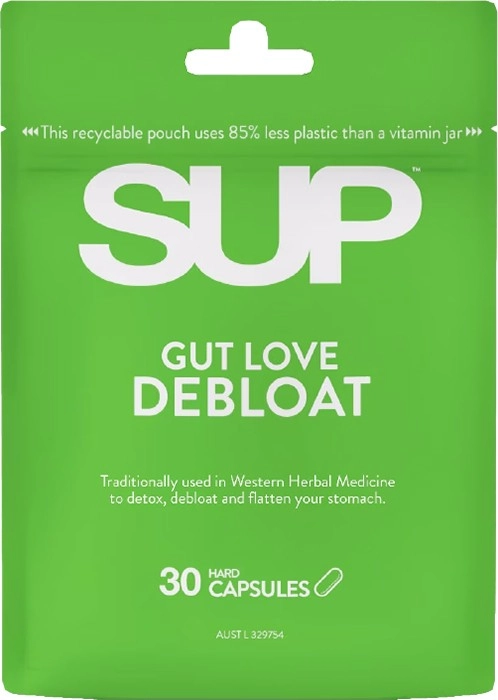 SUP Gut Love Debloat 30 Capsules