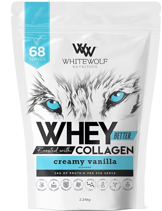 White Wolf Nutrition Whey Better Protein Creamy Vanilla 2.24kg