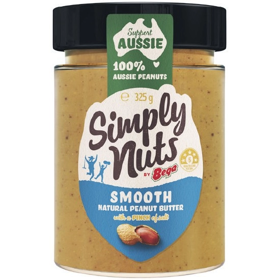 Bega Simply Nuts Peanut Butter 325g