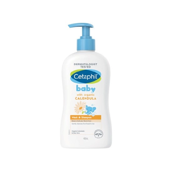 Cetaphil Baby Calendula Wash & Shampoo 400ml