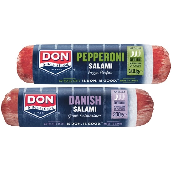 Don Salami Varieties 200g – From the Deli