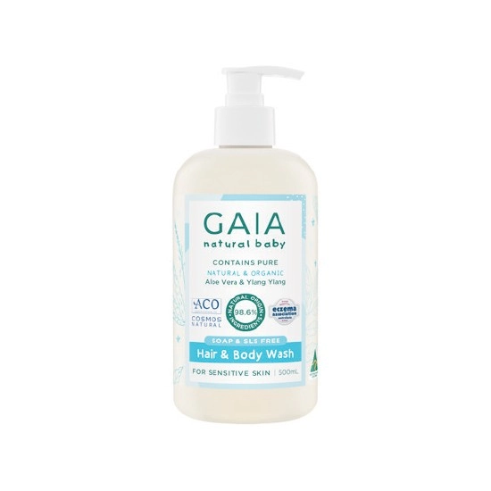 Gaia Baby Hair & Body Wash 500ml