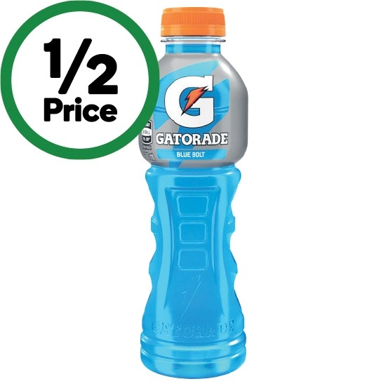 Gatorade Sports Drink 600ml or G-Active Flavoured Water 600ml