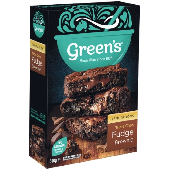 Green's Temptations or Gluten Free Baking Mixes 350-630g