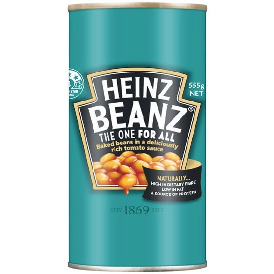 Heinz Baked Beans or Spaghetti 535-555g