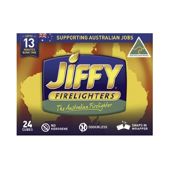 Jiffy Firelighters Economy Pk 24