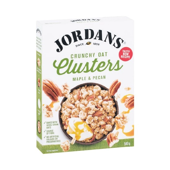 Jordans Muesli, Clusters or Granola 500-750g or Dorset Granola 450g