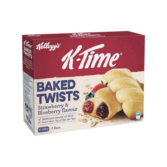 Kellogg’s K-Time Twists 185g Pk 5