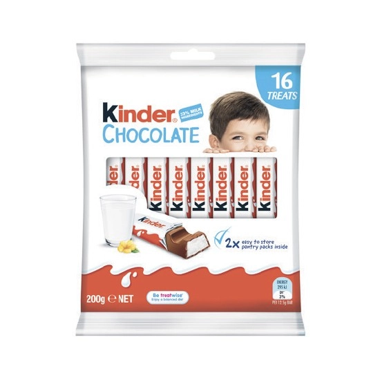 Kinder Sharepack 200g Pk 16