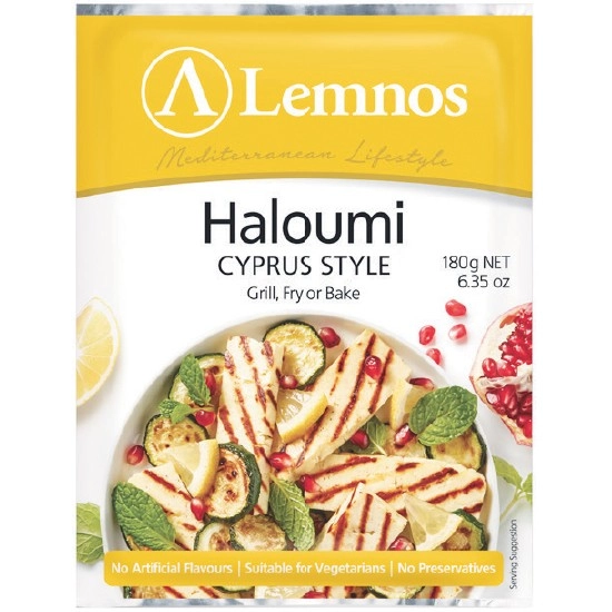 Lemnos Haloumi Cheese 180-200g