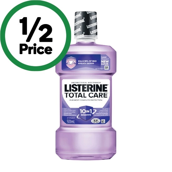 Listerine Total Care Mouthwash 500ml